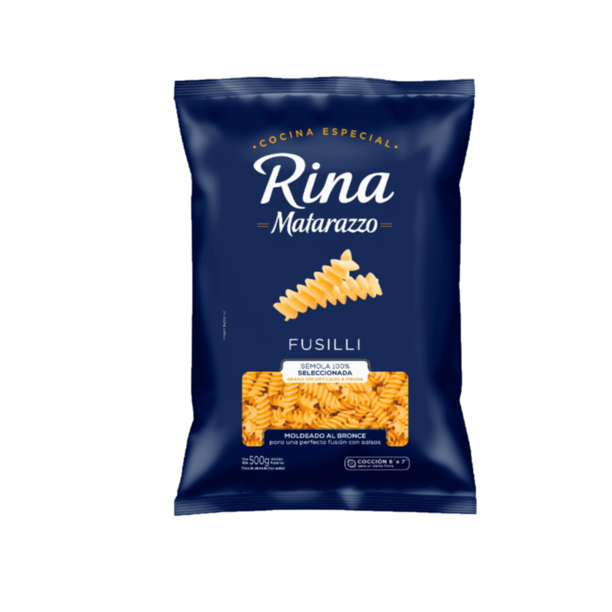 Fideos Tirabuzon / Fusilli Rina Matarazzo -500 Gr