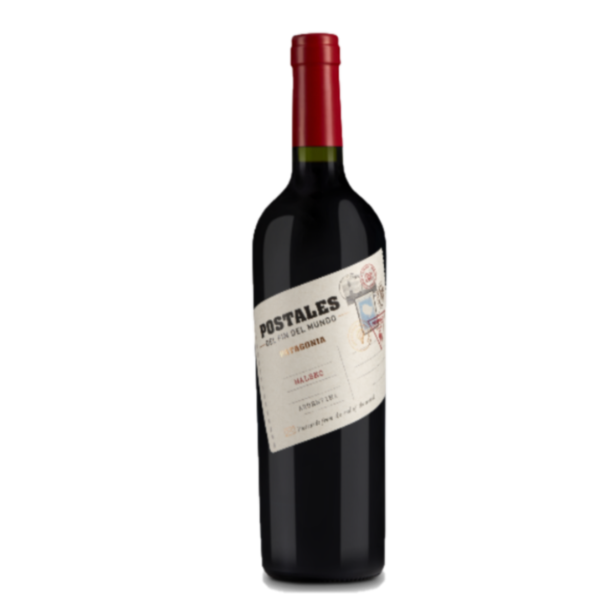 Vino Malbec Postales del fin del mundo -750 Cc